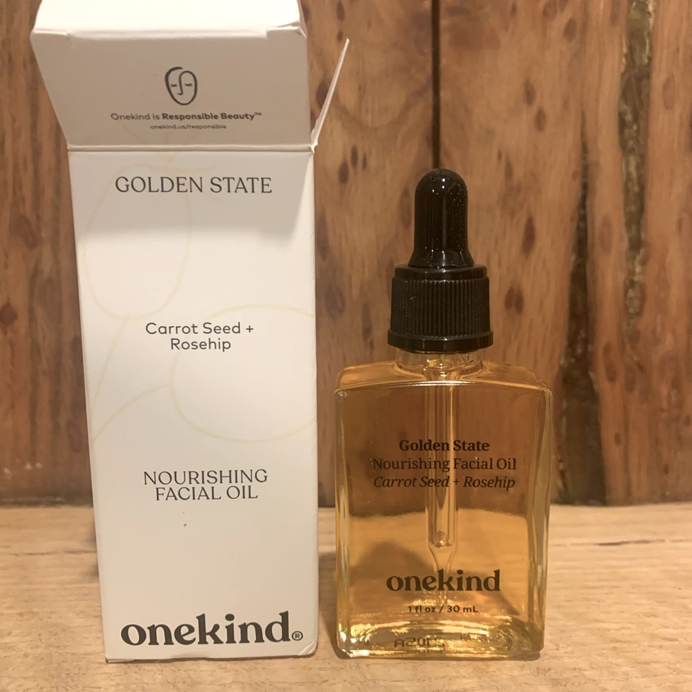 onekind Golden State Nourishing Facial Oil NIB